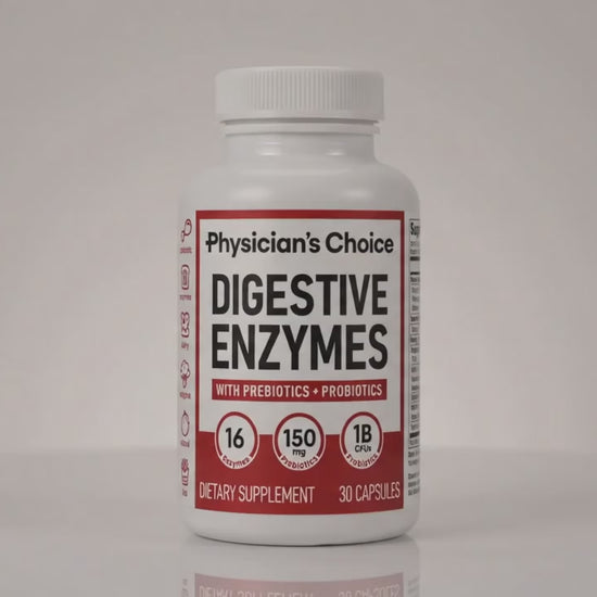 Digestive Enzimes producto girando